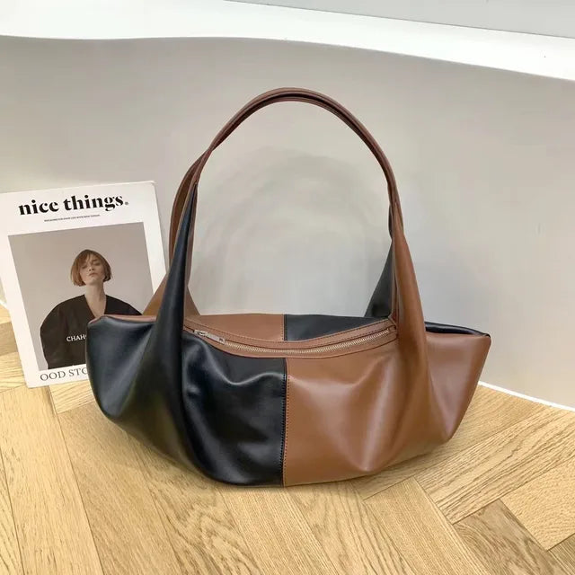 Checkerboard Market Underarm Shoulder Bag