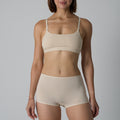 Cotton Bra Short Cotton Seamless Underwear Set
