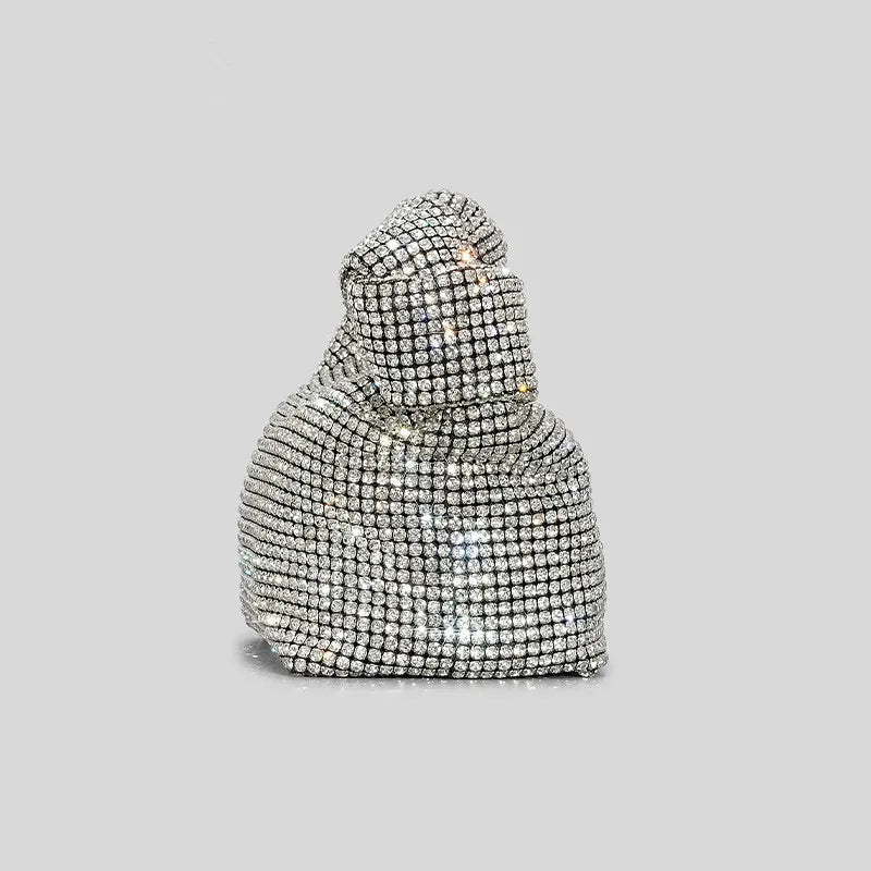 Rhinestones Knot Evening Bags
