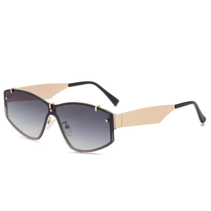 rimless sunglasses