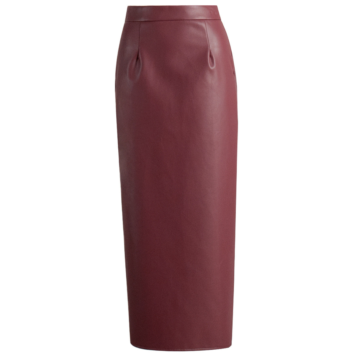 Leather Skirt High-end Fitted PU Skirt