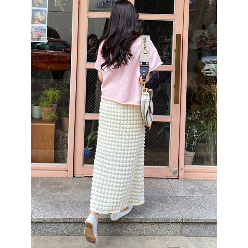 Bubble Midi Skirts
