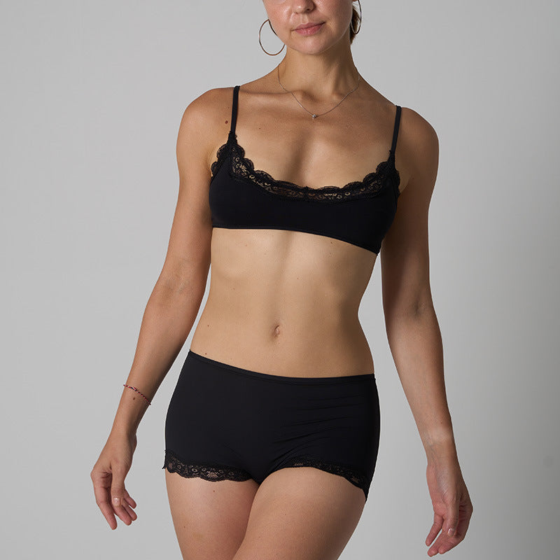 Lace Set Breathable Bra and Panty