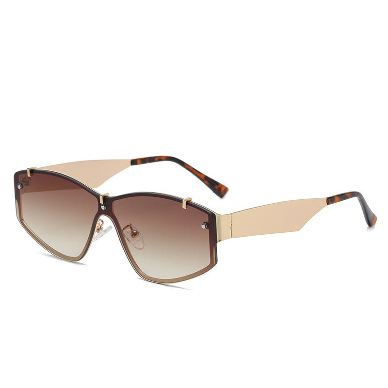 rimless sunglasses