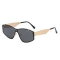 rimless sunglasses