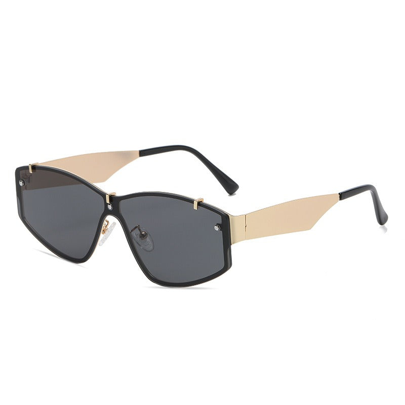 rimless sunglasses