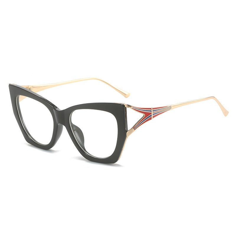 Large frame cat eye